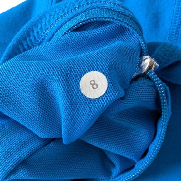 Lululemon Forme Jacket *Brushed Beaming Blue Rel: 11/2012 Thumbholes Women's 8 - Picture 12 of 14